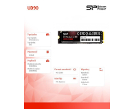 Silicon Power 500GB M.2 PCIe Gen4 NVMe UD90 - 1053788 - zdjęcie 5